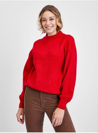 Červený dámský svetr s raglánovými rukávy GAP