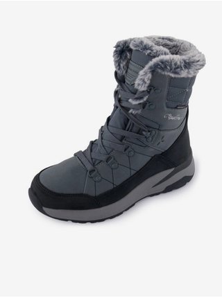 Šedomodré dámské zimní kotníkové boty ALPINE PRO JASDA