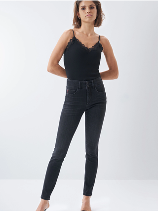 Skinny fit pre ženy Salsa Jeans - čierna