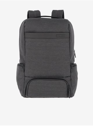 Tmavě šedý cestovní batoh Travelite Meet Backpack Anthracite
