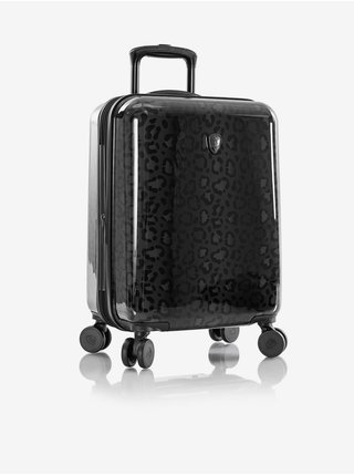 Sada tří vzorovaných cestovních kufrů v černé barvě Heys Black Leopard S,M,L 