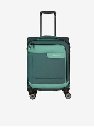 Zelený cestovní kufr Travelite Viia 4w S 