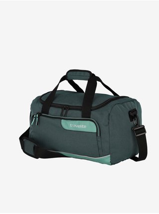 Sada tří cestovních kufrů a cestovní tašky v zelené barvě Travelite Viia 4w S,M,L + Duffle  