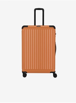 Oranžový cestovní kufr Travelite Cruise 4w L Coral