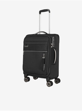 Sada černých cestovních kufrů a tašky Travelite Miigo 4w S,M,L + BB Black
