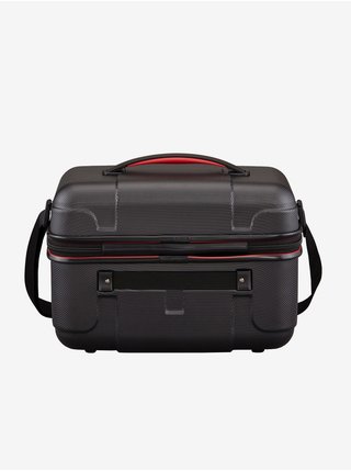 Černý dámský kosmetický kufřík Travelite Vector Beauty case Black