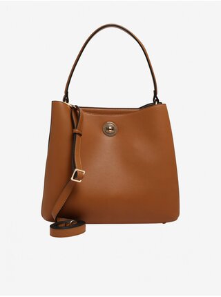 Hnědá dámská kabelka L.CREDI Filippa Hobo Bag Cognac  