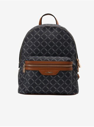 Tmavě modrý dámský batoh L.CREDI Filiberta Backpack Marine 