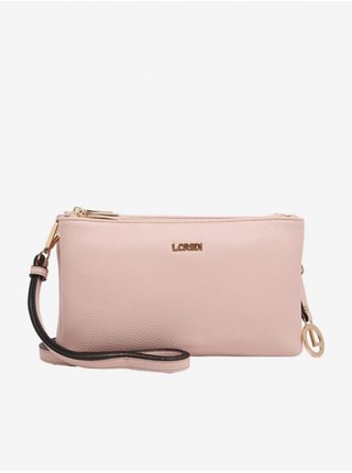 Světle růžová dámská crossbody kabelka L.CREDI Ella Shoulder bag Pink clay  