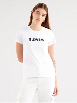 Tričká s krátkym rukávom pre ženy Levi's® - biela