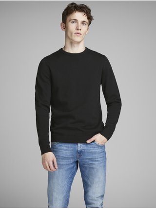 Čierny  basic sveter Jack & Jones Basic