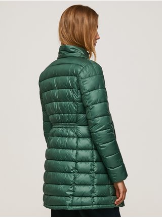 Zelená dámská zimní bunda Pepe Jeans Agnes
