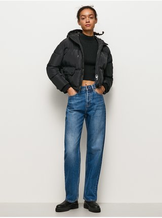 Černá dámská zimní bunda Pepe Jeans Amandine
