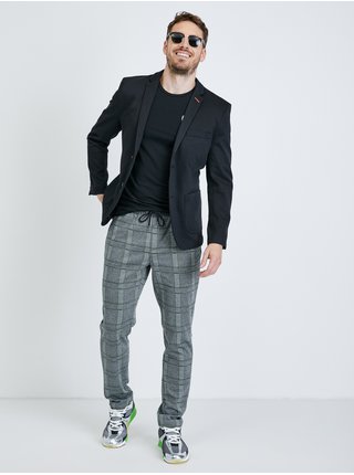 Černé pánské sako Ombre Clothing M80