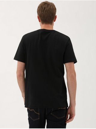 Černé pánské bavlněné tričko Marks & Spencer