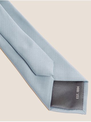 Světle modrá pánská kravata Marks & Spencer 