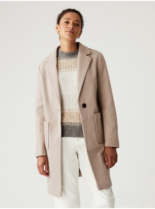 Béžový dámský lehký kabát Marks & Spencer 