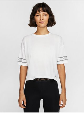 Tričká s krátkym rukávom pre ženy Nike - biela