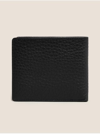 Černá kožená peněženka s technologií Cardsafe™ Marks & Spencer 