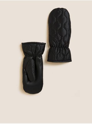 Černé dámské zimní rukavice Marks & Spencer 