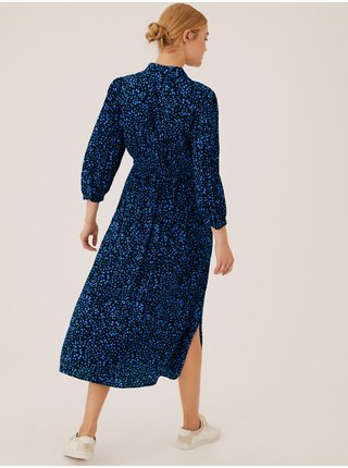 Voľnočasové šaty pre ženy Marks & Spencer - tmavomodrá