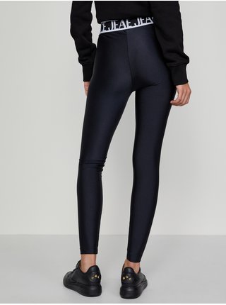 Čierne dámske legíny Versace Jeans Couture