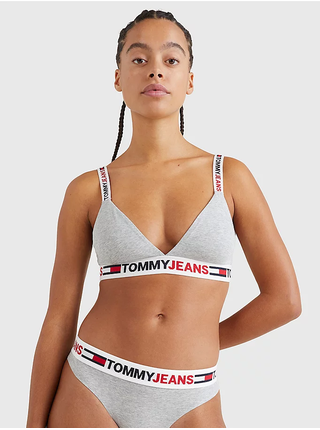 Podprsenky pre ženy Tommy Jeans - svetlosivá