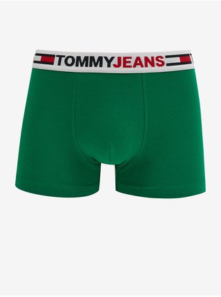 Zelené pánské boxerky Tommy Jeans