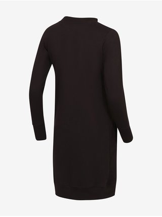 Čierne dámske mikinové šaty NAX Umeba