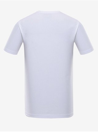 Bílé pánské tričko ALPINE PRO Allon