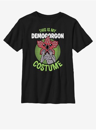 Černé dětské tričko Netflix Demogorg Costume ZOOT. FAN