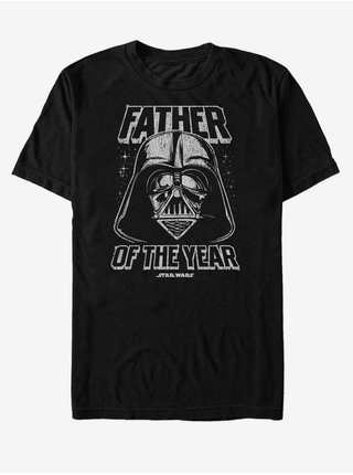 Černé unisex tričko ZOOT.Fan Darth Vader Father Of The Year