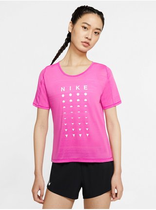 Tričká s krátkym rukávom pre ženy Nike - ružová