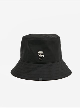 Čierny klobúk KARL LAGERFELD