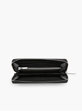 Černá dámská vzorovaná peněženka Calvin Klein