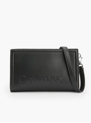 Čierna dámska crossbody kabelka Calvin Klein