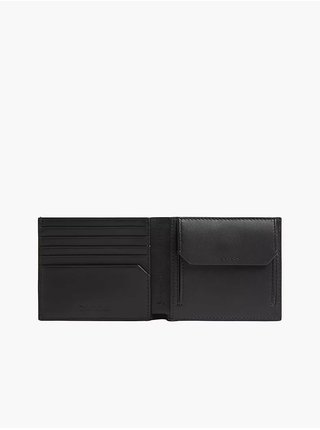 Černá pánská kožená peněženka Calvin Klein
