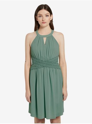 Zelené dámske šaty Tom Tailor Denim