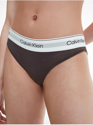 Nohavičky pre ženy Calvin Klein Underwear - tmavohnedá