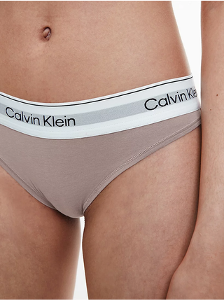 Nohavičky pre ženy Calvin Klein Underwear - svetlohnedá