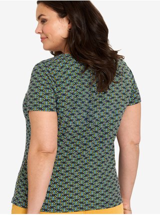 Zelené vzorované tričko Tranquillo 
