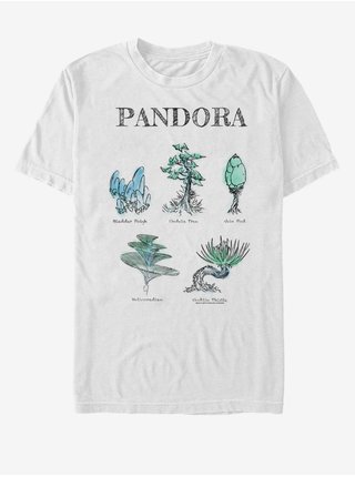 Biele pánske tričko Twentieth Century Fox Pandora Flora Sketches