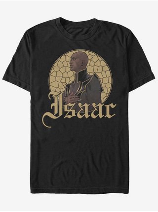 Čierne pánske tričko Netflix Stained Glass Isaac