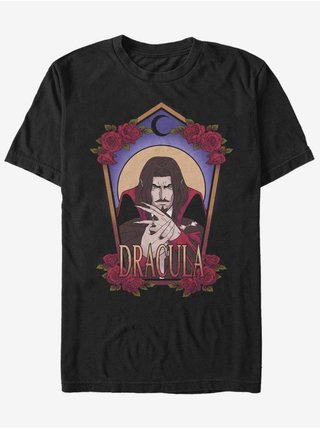 Čierne pánske tričko Netflix Dracula Art Nouveau