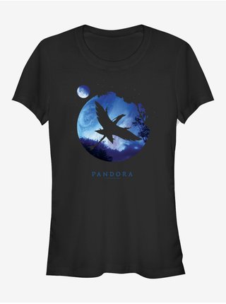 Čierne dámske tričko Twentieth Century Fox Pandora Planets