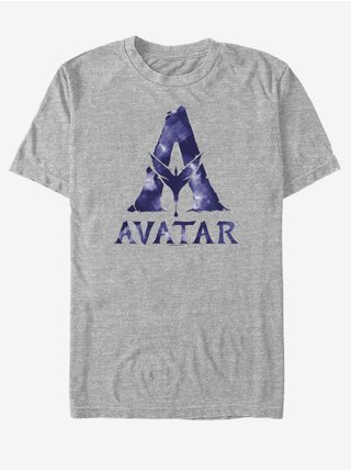 Melírované šedé pánské tričko Twentieth Century Fox Avatar A Logo ZOOT. FAN