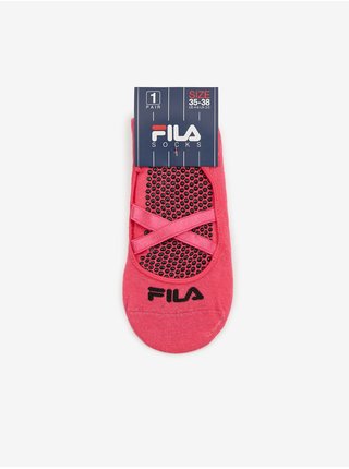 Ponožky pre ženy FILA - tmavoružová