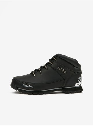 Černé pánské kotníkové kožené boty Timberland Euro Sprint Hiker