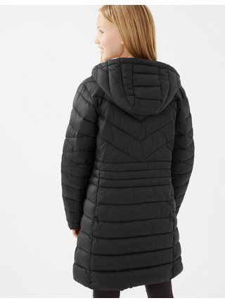 Černý holčičí lehký kabát s technologií Stormwear™ Marks & Spencer 