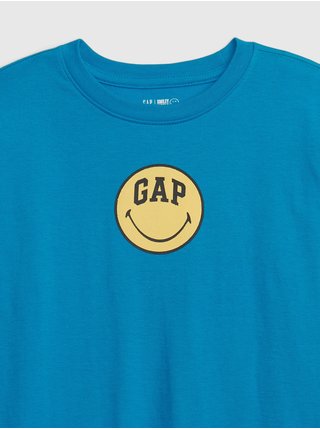 Modré klučičí tričko GAP & Smiley®